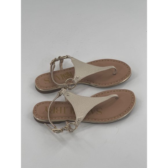 Sam & Libby Thong Sandal With Ankle Strap Size 7.5 - Picture 5 of 5